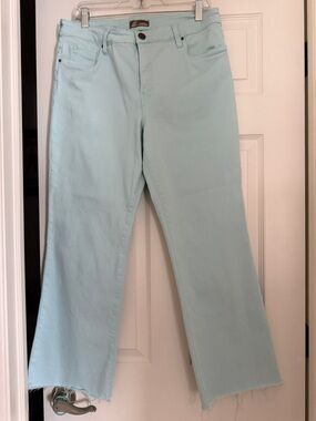 Kut from the Kloth Kelsey High Rise Crop Flare Jeans